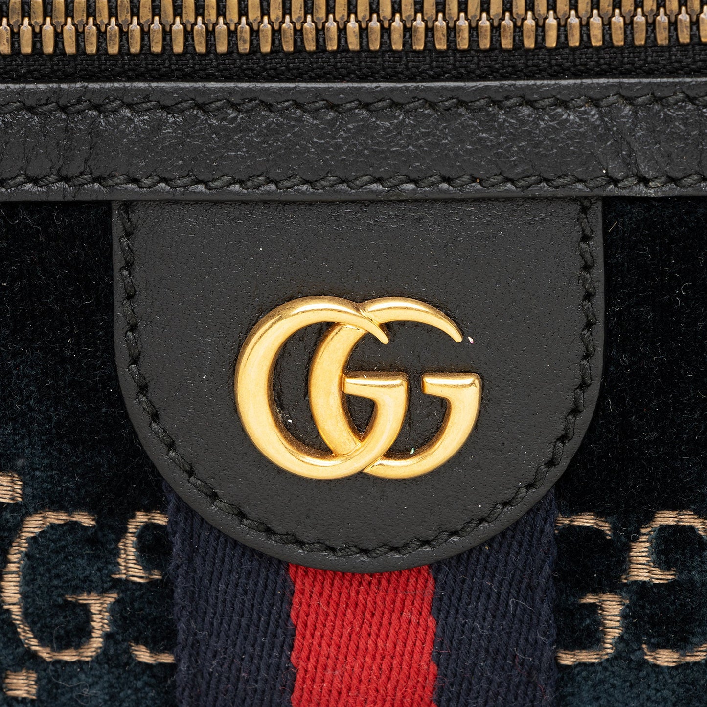 Gucci GG Velvet Ophidia Belt Bag