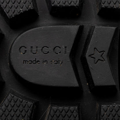 Gucci GG Wool Combat Boots - Size 7 / 37 (SHF-QorvyW)
