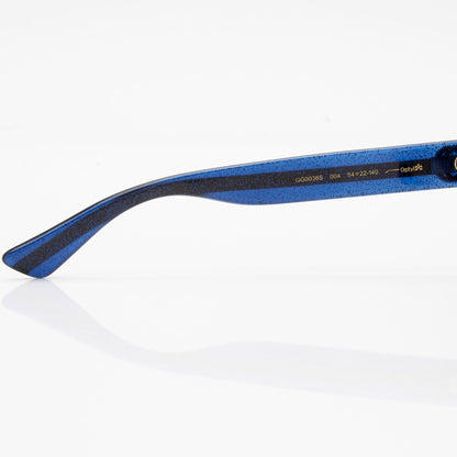 Gucci Glitter Web Interlocking G Square Sunglasses (SHF-CFcnJx)