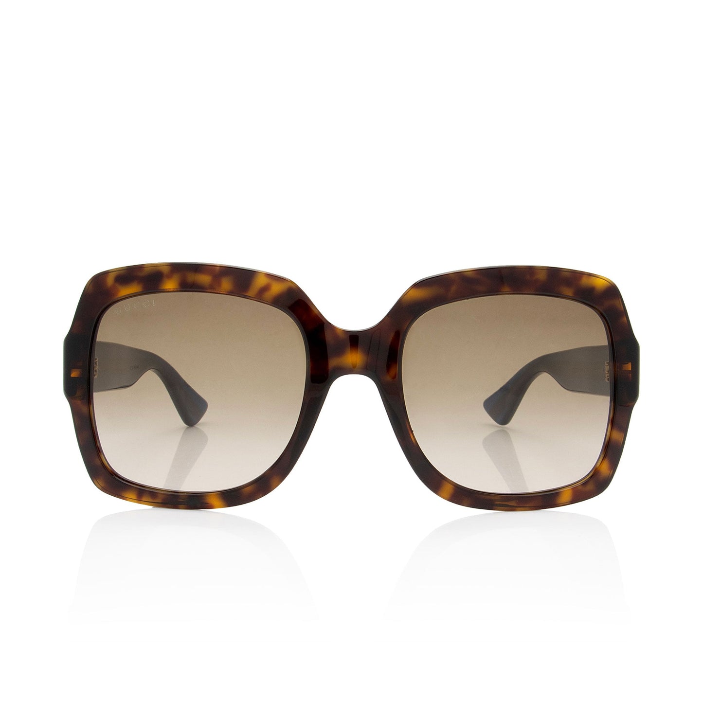 Gucci Glitter Web Interlocking G Square Sunglasses (SHF-CFcnJx)