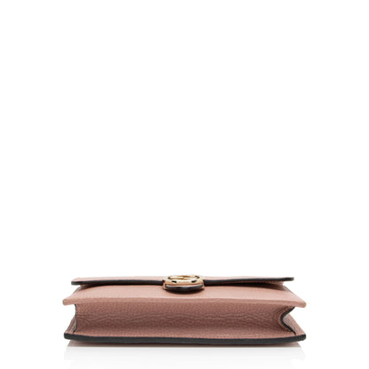 Gucci Leather Interlocking G Chain Wallet (SHF-ynDxvx)