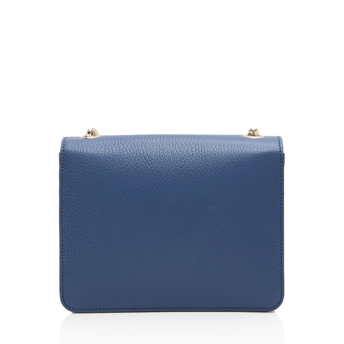 Gucci Grained Calfskin Interlocking G Small Shoulder Bag (SHF-ZsAt2c)