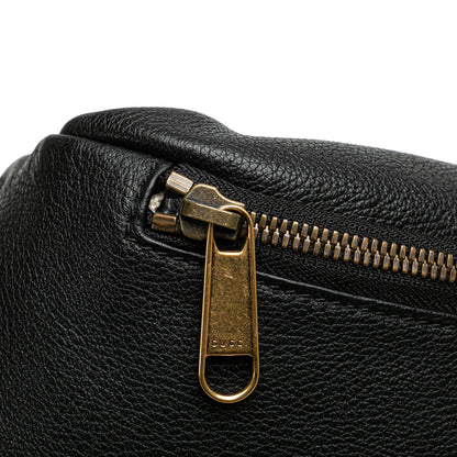 Gucci Grained Calfskin Logo Belt Bag