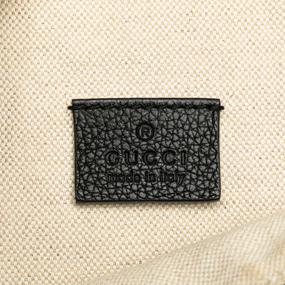 Gucci Grained Calfskin Logo Belt Bag