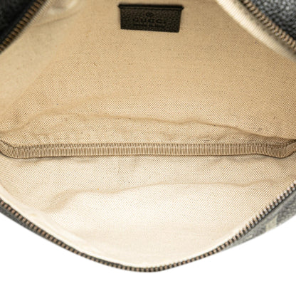 Gucci Grained Calfskin Logo Belt Bag