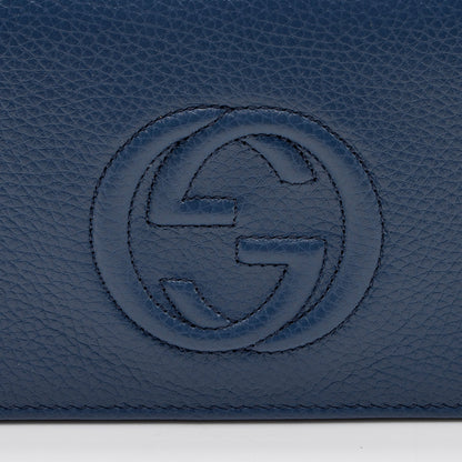 Gucci Grained Leather Soho Wallet on Chain Bag (SHF-6pAjFg)