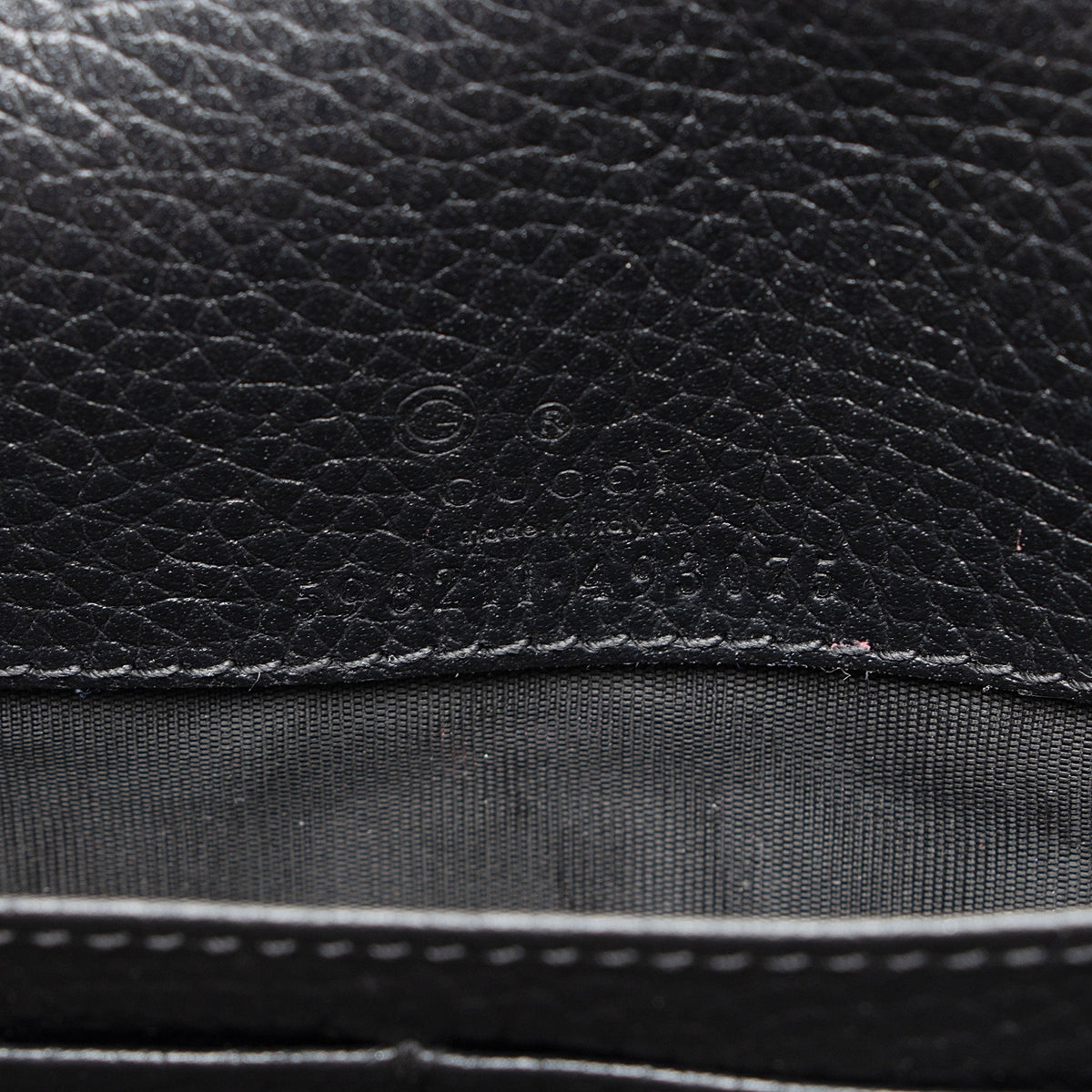 Gucci Grained Leather Soho Wallet on Chain Bag (SHF-y4vS3S)