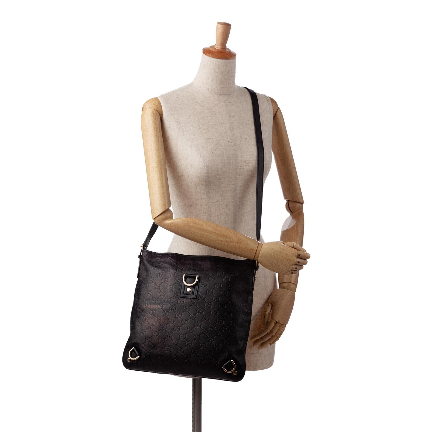 Gucci Guccissima Abbey Crossbody Bag (SHG-EG1Wwj)