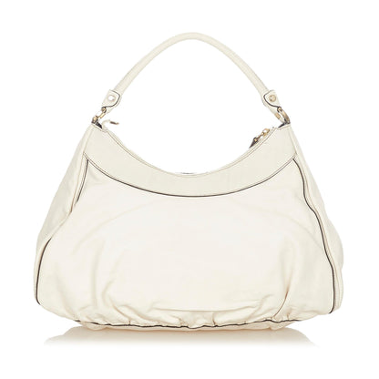 Gucci Guccissima Abbey D-Ring Shoulder Bag (SHG-31977)