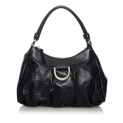 Gucci Guccissima Abbey D-Ring Shoulder Bag (SHG-33707)