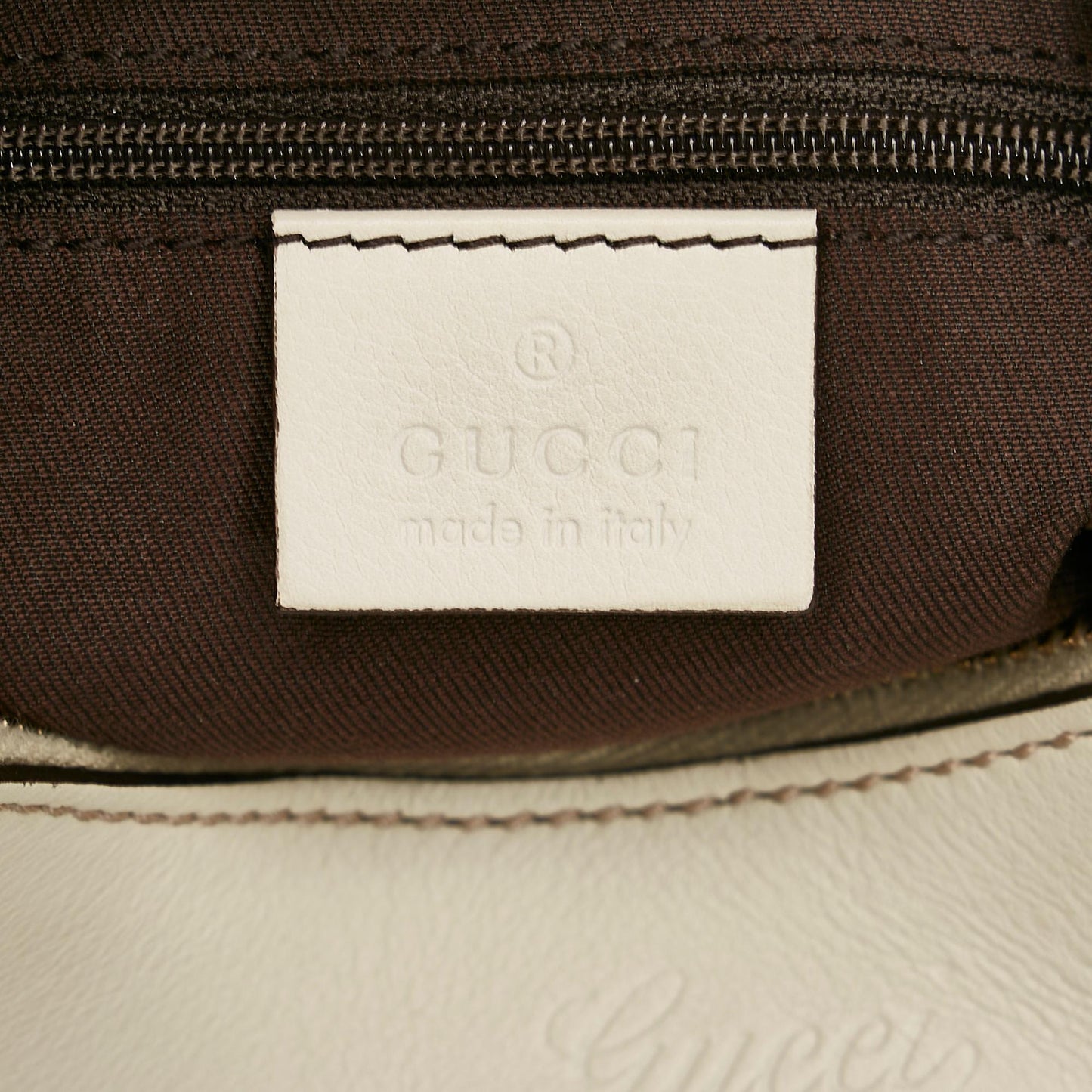Gucci Guccissima Abbey D-Ring Shoulder Bag (SHG-37750)