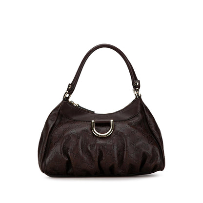 Gucci Guccissima Abbey D-Ring Shoulder Bag (SHG-2XYgSP)