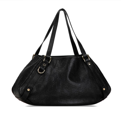 Gucci Guccissima Abbey D Ring Shoulder Bag (SHG-LNOOv0)