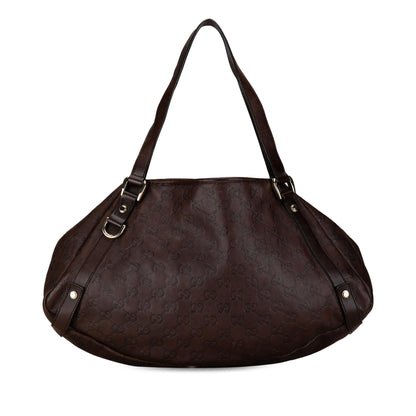 Gucci Guccissima Abbey D-Ring Shoulder Bag (SHG-JF2beD)