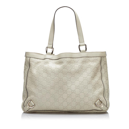 Gucci Guccissima Abbey D-Ring Tote Bag (SHG-iTmSsP)