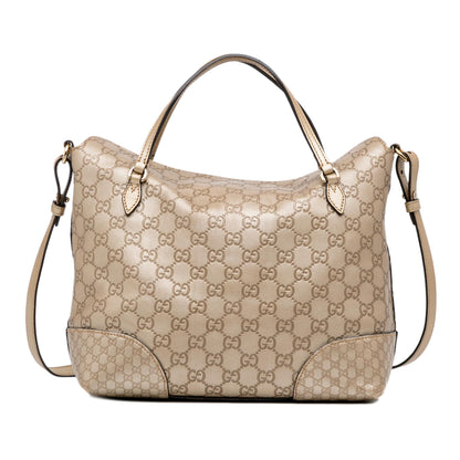 Gucci Guccissima Bree Satchel (SHG-3hd0xw)