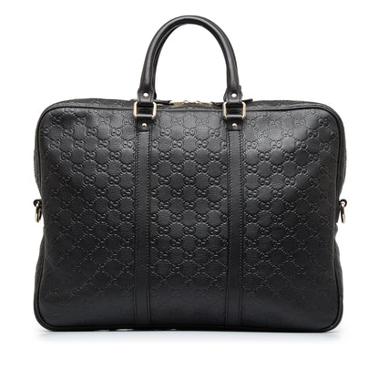 Gucci Guccissima Briefcase (SHG-pCzGtf)