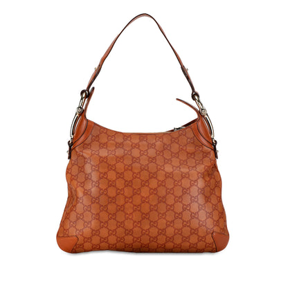 Gucci Guccissima Horsebit Creole Hobo (SHG-bRQZUE)
