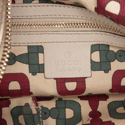 Gucci Guccissima Hysteria Crest Hobo