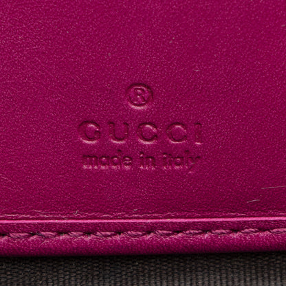 Gucci Guccissima Leather Bree Zip Around Wallet (SHF-s1cU37)