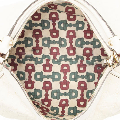 Gucci Guccissima Leather D Ring Medium Hobo (SHF-22364)