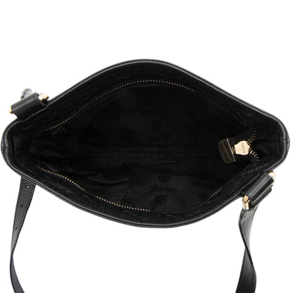 Gucci Guccissima Leather Flat Messenger (SHF-b6Jy3q)