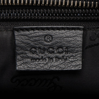 Gucci Guccissima Leather Flat Messenger (SHF-b6Jy3q)