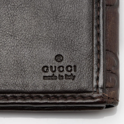 Gucci Guccissima Leather Heart Script Continental Wallet (SHF-oX5I0s)