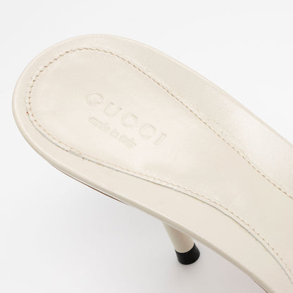 Gucci Guccissima Leather Horsebit Sandals - Size 8C / 38C (SHF-vcuFNE)