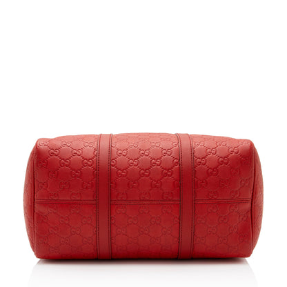 Gucci Guccissima Leather Joy Boston Bag (SHF-NJjppL)