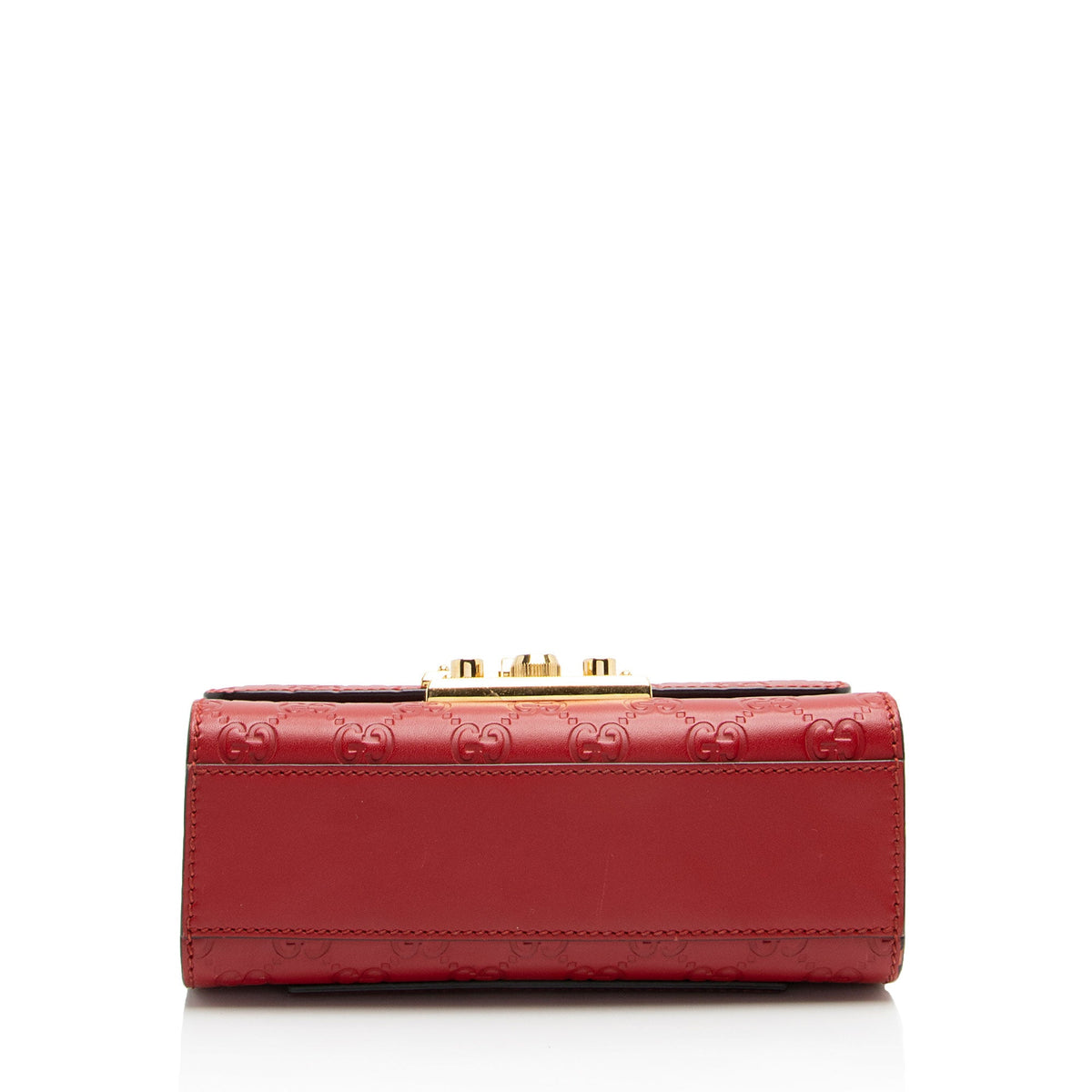 Gucci Guccissima Leather Padlock Small Shoulder Bag (SHF-SFYeCH)