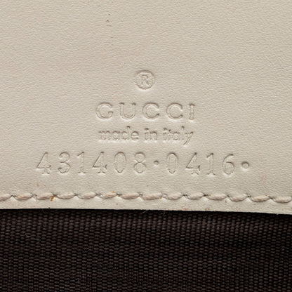 Gucci Guccissima Leather Signature Bow Mini Wallet On Chain Bag (SHF-fAYnZO)