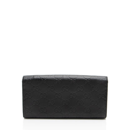 Gucci Guccissima Leather Wallet on Chain Bag (SHF-7tUszV)