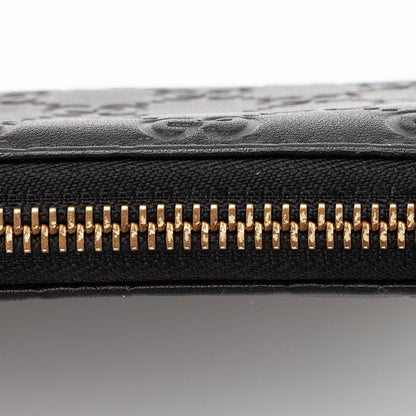Gucci Guccissima Leather Zip Around Wallet (SHF-Vmk13c)