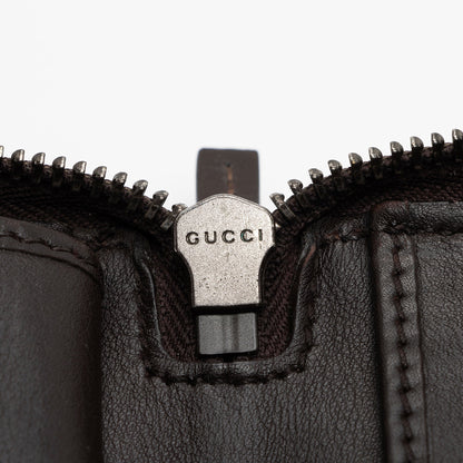 Gucci Guccissima Leather Zip Around Wallet (SHF-HM3fsw)