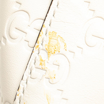Gucci Guccissima Linea A Fold Over Satchel