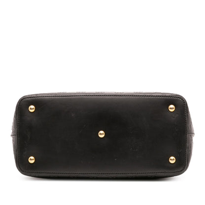 Gucci Guccissima Linea A Fold Over Satchel