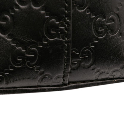 Gucci Guccissima Linea A Fold Over Satchel