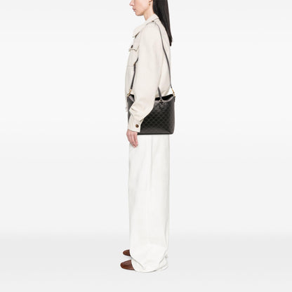 Gucci Guccissima Linea A Fold Over Satchel
