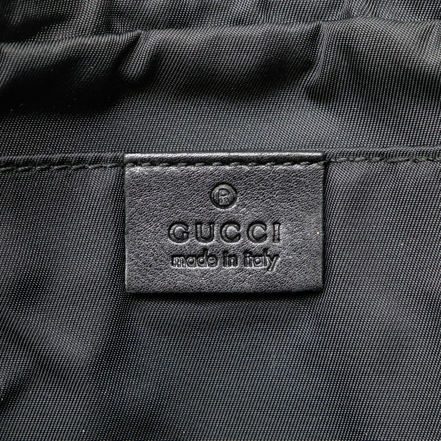 Gucci Guccissima Nylon Trim Belt Bag