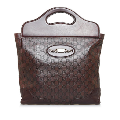 Gucci Guccissima Punch Handbag (SHG-8Kgvyg)