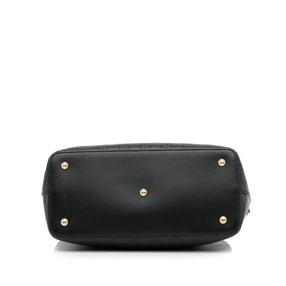 Gucci Guccissima Signature Linea A Foldover Satchel (SHG-VFVOAb)