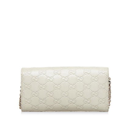 Gucci Guccissima Wallet on Chain (SHG-mrHQmW)