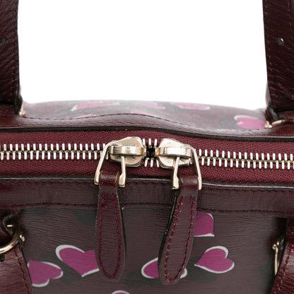 Gucci Heartbeat Leather Dome Satchel (SHG-iR5q9e)