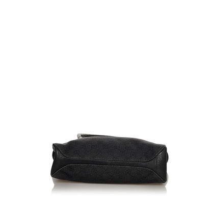 Gucci Horsebit Canvas Shoulder Bag (SHG-7Ier59)