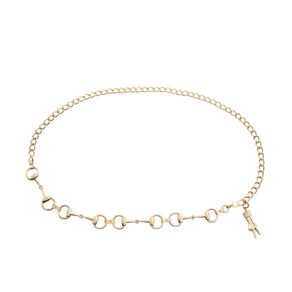 Gucci Horsebit Chain Belt - OS (SHF-i5cg1d)