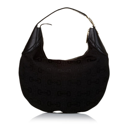 Gucci Horsebit Jacquard Glam Hobo (SHG-34855)