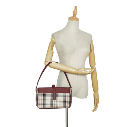 Gucci House Check Baguette (SHG-ZUqZln)