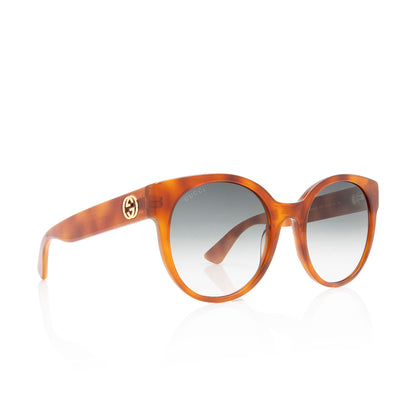 Gucci Interlocking G Cat Eye Sunglasses