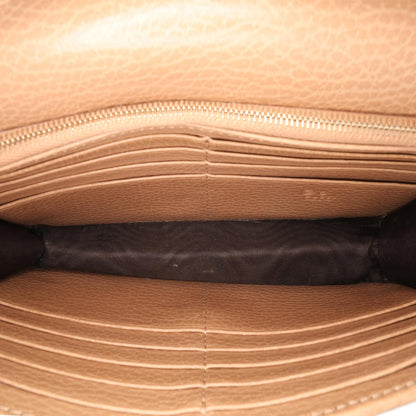 Gucci Interlocking G Dollar Calfskin Wallet on Chain